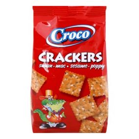 Croco kréker mákos-szezámos 400g  