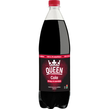 Queen üdítőital cola 1l