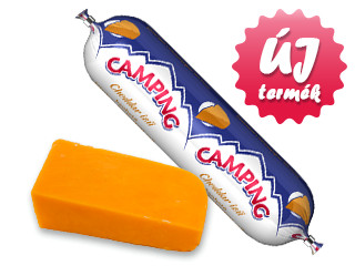 Camping tömlős sajt cheddar ízű 100g