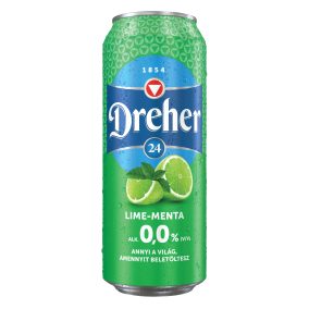 Sör Dreher 24 Lime-Menta 0% 0,5l