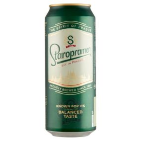 Sör Staropramen dobozos 0,5l