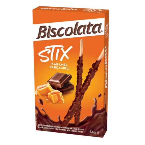 Sölen Biscolata Stix karamell 36g